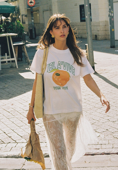 Tel A'vive Jaffa Orange Tee
