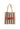 L’Yam Red and Green Raffia Tote