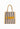 L’Yam Blue and Yellow Raffia Tote