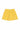 Tel A'vive Yellow Terry Shorts