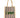 L’Yam Red and Green Raffia Tote