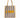 L’Yam Blue and Yellow Raffia Tote